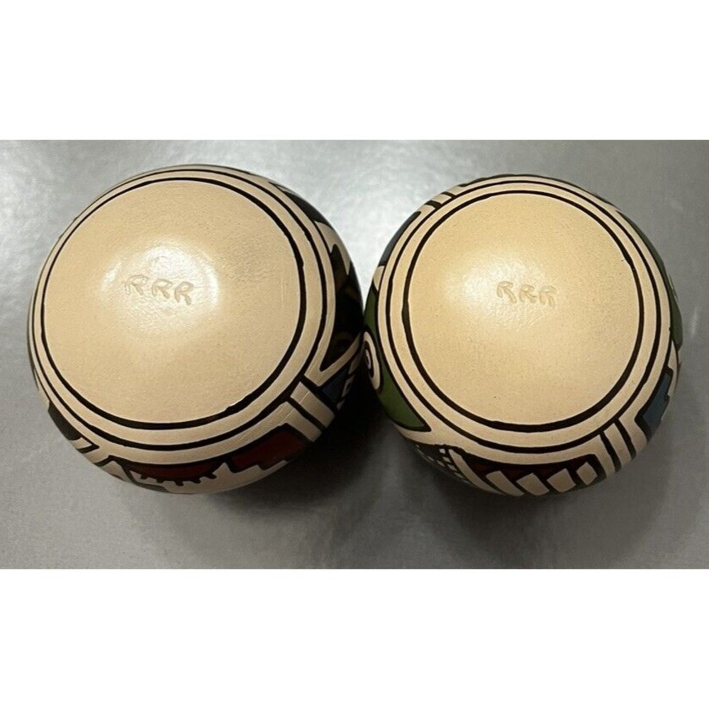 Mata Ortiz Pottery RRR Reydesel Reyes Roque Miniature Ollas Jars Clay Art Mexico - Picture 10 of 10
